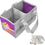 [Blnriam] Carry Bag for Toniebox Starter Set and Accessories, Tonie Storage, Toniebox Bag, Felt Organiser Bag for Tonies Figure and Toniebox (Deep Purple), Deep Purple, Simplicity