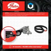 Drive Belt Kit fits AUDI A3 8P1, 8PA 2.0D 03 to 13 Set Gates Quality Guaranteed