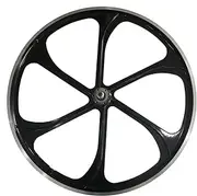CDHPOWER 29" Rear Mag Wheel135mm for Rotary Freewheel,Aluminum Alloy Wheel Black Rear Rim-Gas Motorized Bicycle