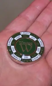 PRG Duo Magnetic Metal Enamel Yardage Ball Marker WEXFORD GOLF CLUB HILTON HEAD