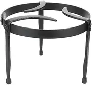 Battle-Merchant Medieval Forged Steel Tripod Round 1.55 kg Black