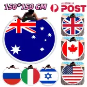 Country ​FLAG Beach Towels Bath Sheet Nation Souvenir Australia Bath Gym Swim AU