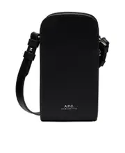 James leather mini bag One size Black
