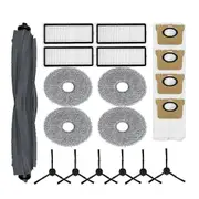 Replacement Parts for L20, L30 Ultra Robot Vacuum: Filter, Mop Pad, Dust Bag