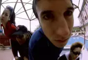 Nic Endo, Carl Crack and Alec Empire of Atari Teenage Riot Old Photo
