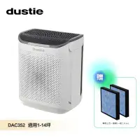 在飛比找環球Online優惠-★ 贈濾網乙組 ★【瑞典達氏 Dustie】智慧淨化空氣清淨