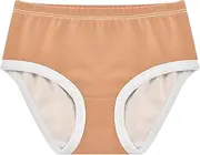 [RPLIFE] Apricot Girl Underwear, Cotton Toddler Underwear, Apricot, 3 Years