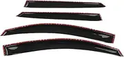 Window Visor 2023 4PCS Car Window Deflector Visor Shade Sun Rain Guard Car Exterior Trim 2006-2015 Accessories Drop