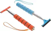 GANAZONO Mirror Squeegee for Car Rearview 2pcs Windshield Rain Brow Squeegee Car Mirror