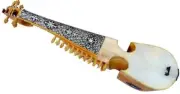 Afghan Student Rubab Rabab Size 84x20x19cm Strings 2-3-13 with Sadaf Art