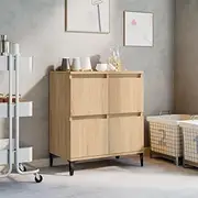 Sideboard Sonoma Oak 60x35x70 cm Engineered Wood,Buffets & Sideboards-821167