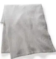 RALPH LAUREN RHYS GREY WAFFLE FULL/QUEEN COVERLET NIP $355