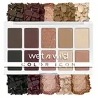 wet n wild Color Icon 10-Pan Eyeshadow Makeup Palette, Brown Nude Awakening