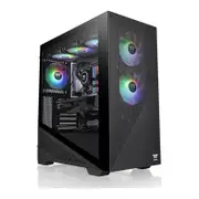 Thermaltake Divider 370 Tempered Glass ARGB E-ATX Tower Case - Black Edition [CA-1S4-00M1WN-00]