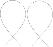 AKOOSY Ergonomic Jewelry Making Tools Big Eye Beading Needles for Quick Precise Bead Placement