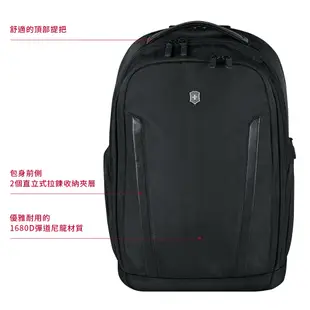 VICTORINOX 瑞士維氏Altmont 3.0 Professional 15吋豪華型電腦後背包 602154