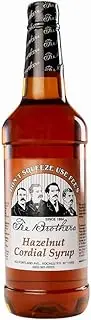 Fee Brothers Hazelnut Cordial Syrup - 32 Fl Oz