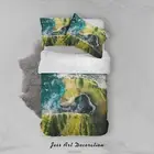 3D Island Sea Overlooking Scenery Quilt Cover Set Bedding Sets Pillowcases Queen