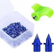 [Oshhni] 50x Track Shoe Spikes Replacement Spikes for Track Shoes Easy to Install Track and Field Running Spikes for Practice Training
