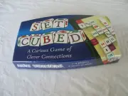 Set CUBED A Curious Game of Clever Connections Game 2-4 Players New & Sealed