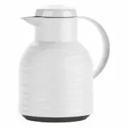 Emsa vacuum jug teapot coffee pot SAMBA WAVE QP plastic white 1 L
