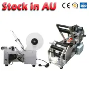Semi-Automatic Round Bottle Labeling Machine Sticker Labeling Labeler 220V