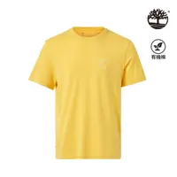 在飛比找蝦皮商城優惠-Timberland 男款亮黃色健行圖案短袖T恤|A42YU