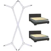 2 Pcs Bed Sheet Holder Straps Adjustable Sheets Stays Keepers with Clips