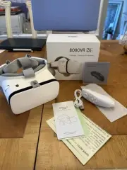 BOBOVR Z6 White Grey Foldable Wireless Virtual Reality Headset for Smartphone