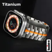 For Apple Watch 10 9 8 7 6 5 4 Ultra 2 Titanium Band Link Bracelet 41/44/45/49mm