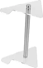 LIGIGWASH Acrylic Tilted Keyboard Stand Portable Keyboard Tray for Desk Display Stand Non-Slip Stability