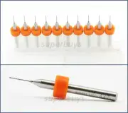 10 HSS 0.4mm Micro Mini Twist Drill Bit Tungsten Steel PCB For Rotary Tool B