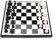 2-in-1 Chess & Checkers Set – Premium Board for Classic Strategy Games