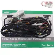 Genuine Lucas Main wiring Harness.As fitted to BSA Bantam D10,D14 models