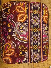 Vera Bradley Zippered E-Reader Case Sleeve Safari Sunset NWOT