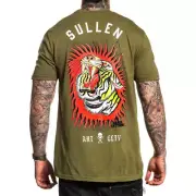 Sullen Art Collective Tigear Premium Mens T-Shirt Tattoo MMA Clothing