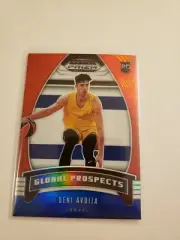 Deni Avdija 2020 Prizm Draft Picks Red White Blue Global RC Rookie Card #100