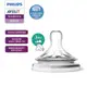 【PHILIPS AVENT】親乳感防脹氣奶嘴雙入裝 可調速 3M+一字孔(SCF655/23)