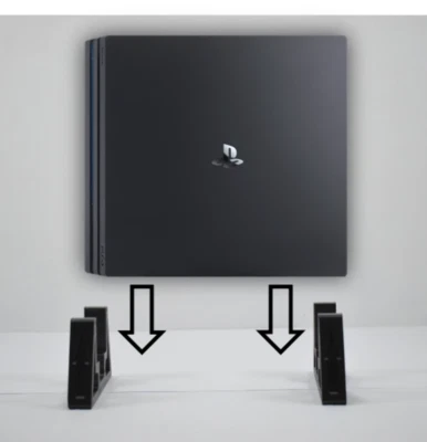 PS4 Pro Console Vertical Stand Adjustable, Diffrent Colours Available