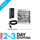 12" Wall-Mounted Shutter Exhaust Fan with Thermostat & Variable Speed Control