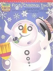 FROSTY CHRISTMAS TREATS MUSIC BOOK LATE ELEMENTARY PIANO SOLOS FRED KERN NEW