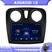 9"Android 12 Head Unit Radio DVR WIFI Carplay GPS Navi For Renault Logan Sandero (for: Renault)