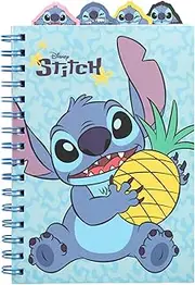 Grupo Erik Disney Stitch A5 Project Notebook With 4 Dividers | A5 Notebook With Dividers, Project Planner, Notepad A5 | Stitch Gifts, Stitch Stationery, Stitch Gift, Disney Stationery