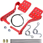 Go Kart Pedals & 71" Throttle Cable Kit for Predator 196/212Cc Engines