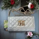 NWT!! Badgley Mischka Light Blue Clutch Crossbody
