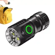 High Lumen Flashlights Rechargeable Led Torch with Lanyard Super Bright