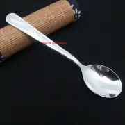 Solid 999 Fine Silver Spoon Lucky Phoenix Pattern Dinner Spoon 5.31inch Length