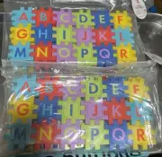 2 Units Ankyo 54 Puzzle Connectors Uppercase & Lowercase ABC Alphabet Letters