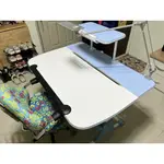 ARTSO 亞梭兒童學習成長書桌椅含檯燈 (可調整升降/二手)