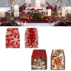 Rectangle Tablecloth Farmhouse Kitchen Table Cover Christmas Table Runner